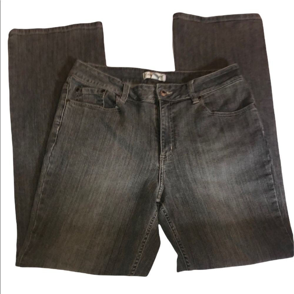 Coldwater Creek Size 12 Gray Jeans